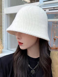 Momentlover Solid Color Fisherman Hat