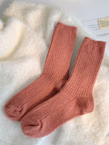 momentlover Solid Color Elasticity Socks