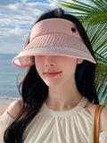 Momentlover Sun protection Split-Joint Hollow Hats&Caps