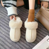 themeisles Snow Boots Slippers Women Soft Women Shoes Waterproof Boots Ladies New Ankle Boots Flat  Winter Shoes Women