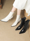 Momentlover Split-Joint Pointed-Toe Pumps Boots