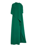 Momentlover Loose Asymmetric Solid Color Maxi Dresses