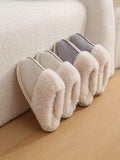 Momentlover Split-Joint Round-Toe Slippers