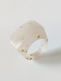 Momentlover Original Acrylic 11 Colors Geometric Ring