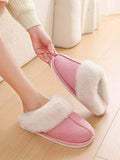 Momentlover Split-Joint Round-Toe Slippers