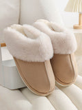 Momentlover Split-Joint Round-Toe Slippers