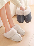 Momentlover Split-Joint Round-Toe Slippers