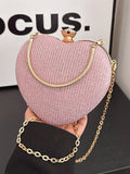 Momentlover Shiny Heart Shape Handbags Crossbody Bags Bags