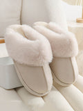 Momentlover Split-Joint Round-Toe Slippers