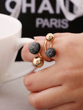 Momentlover Stylish Selection Adjustable Geometric Rings Accessories