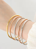 Momentlover Solid Color Geometric Bracelet Accessories