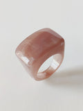 Momentlover Original Acrylic 11 Colors Geometric Ring